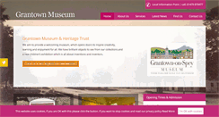 Desktop Screenshot of grantownmuseum.co.uk